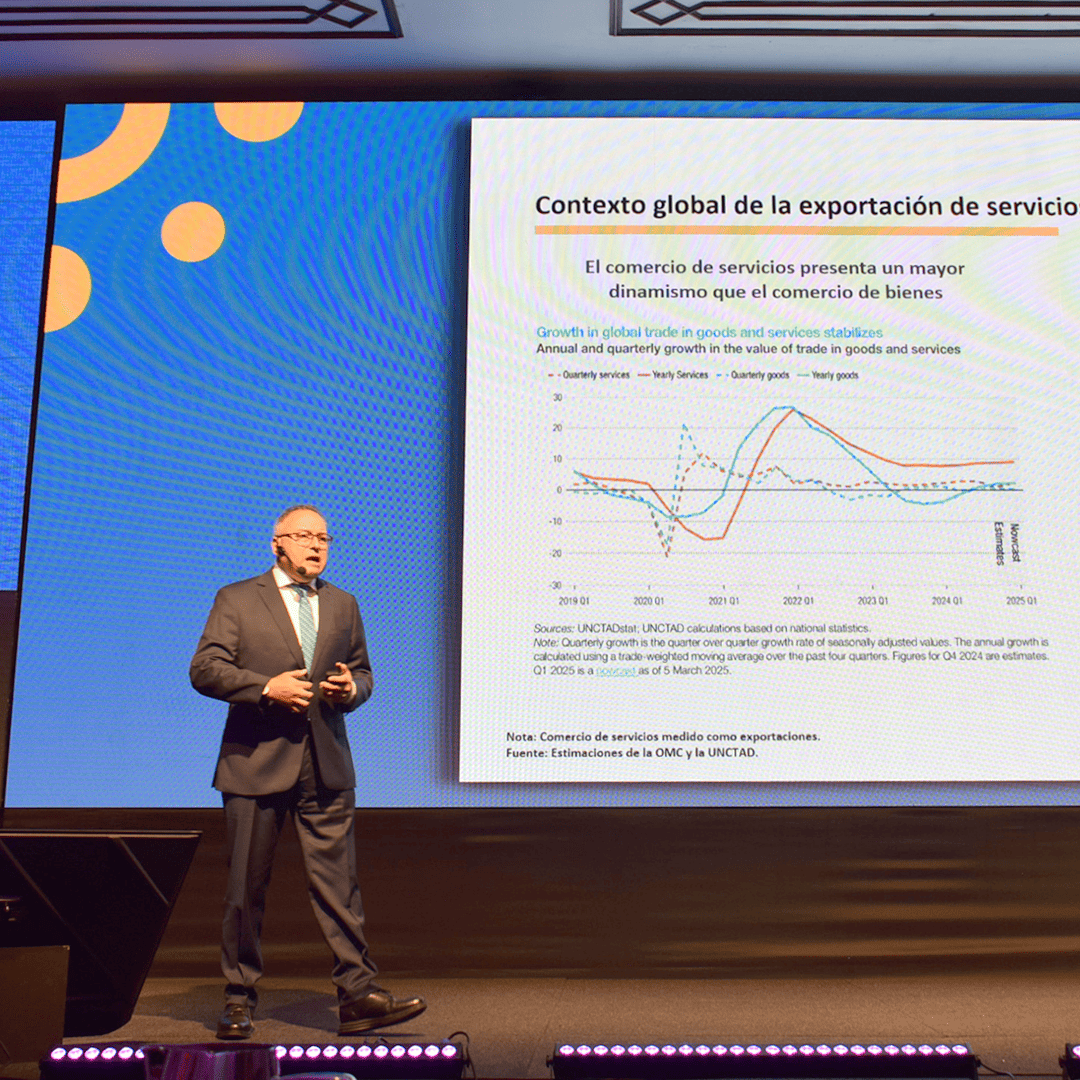 Exposición durante Perú Service Summit