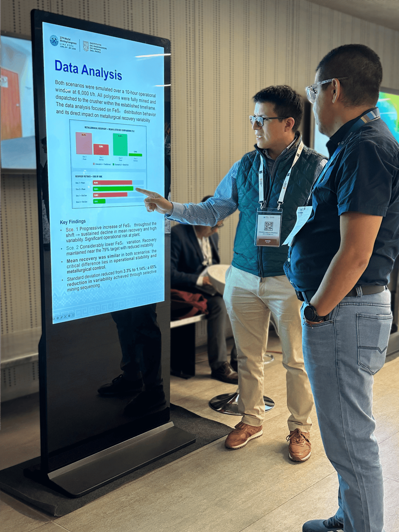 Actividad durante World Mining Congress 2026
