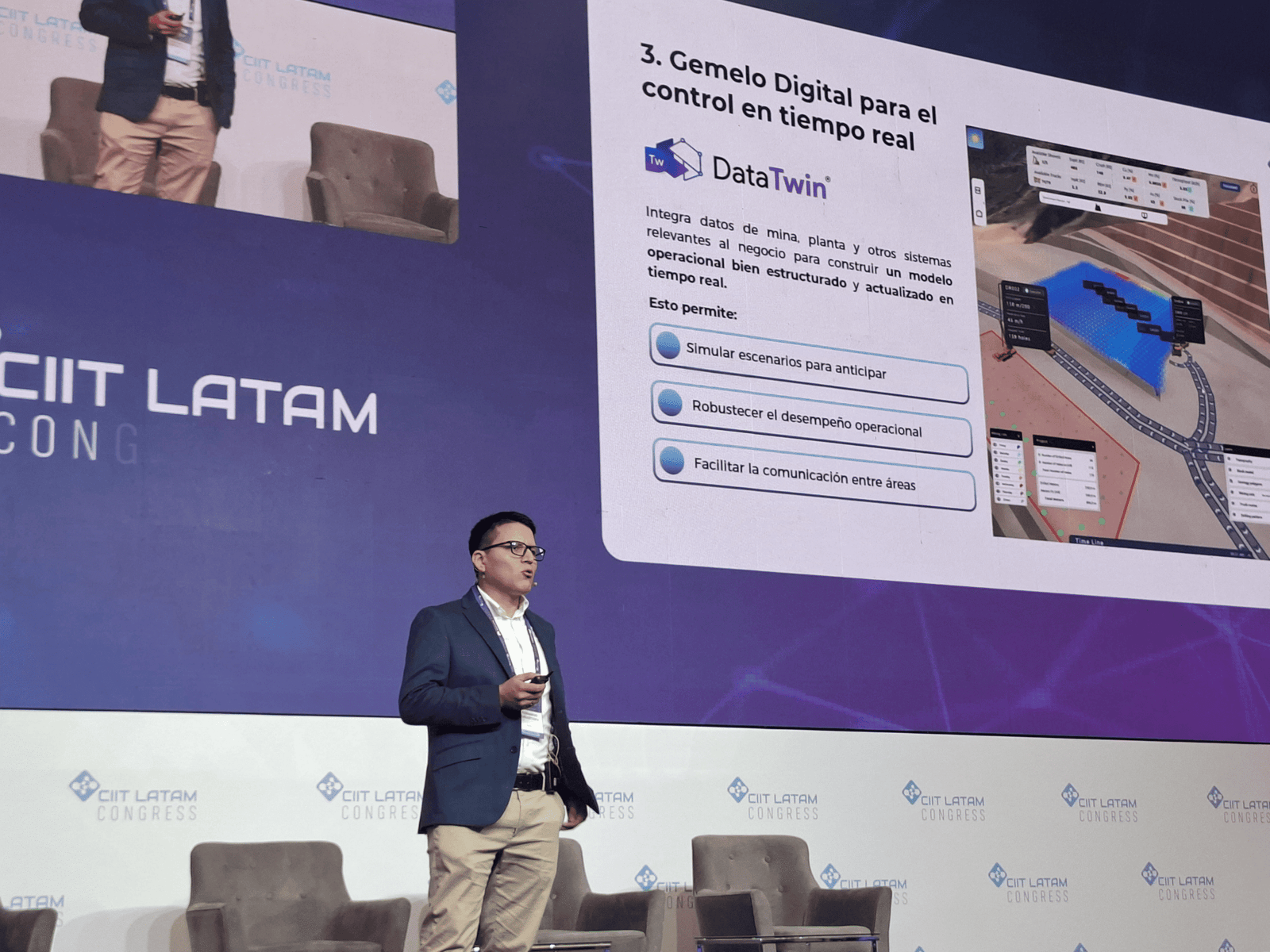 ASTAY presenting DataTwin® at CIIT Latam Congress 2026