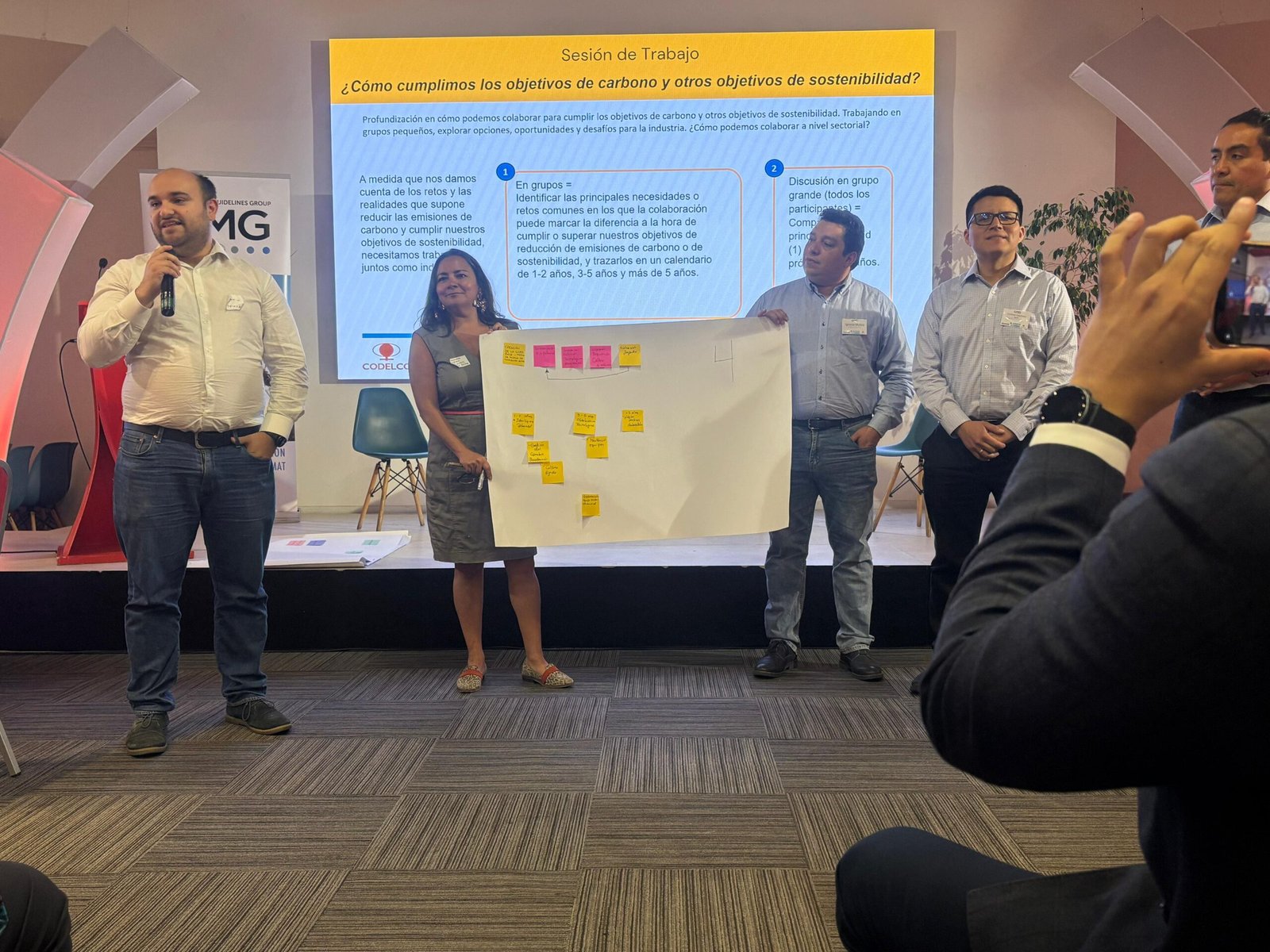 Sesión de trabajo Global Mining Guidelines Group