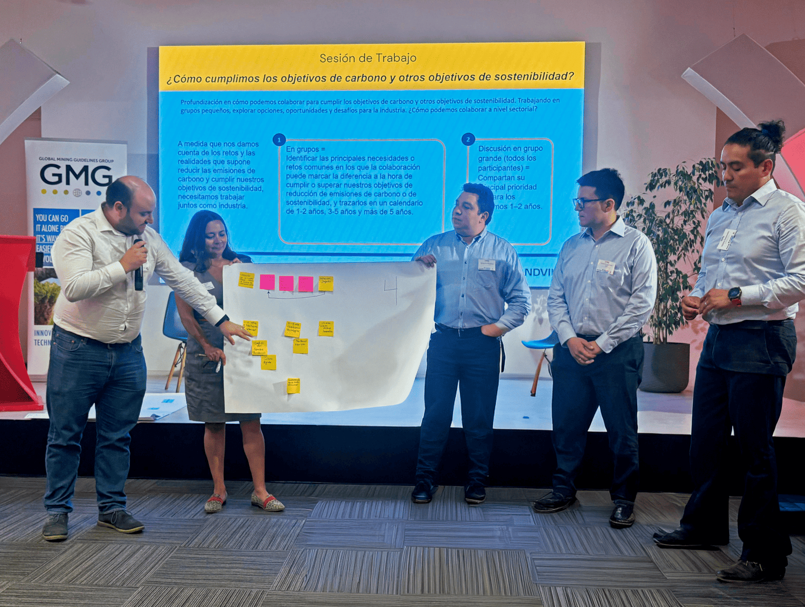 Sesión colaborativa de Global Mining Guidelines Group