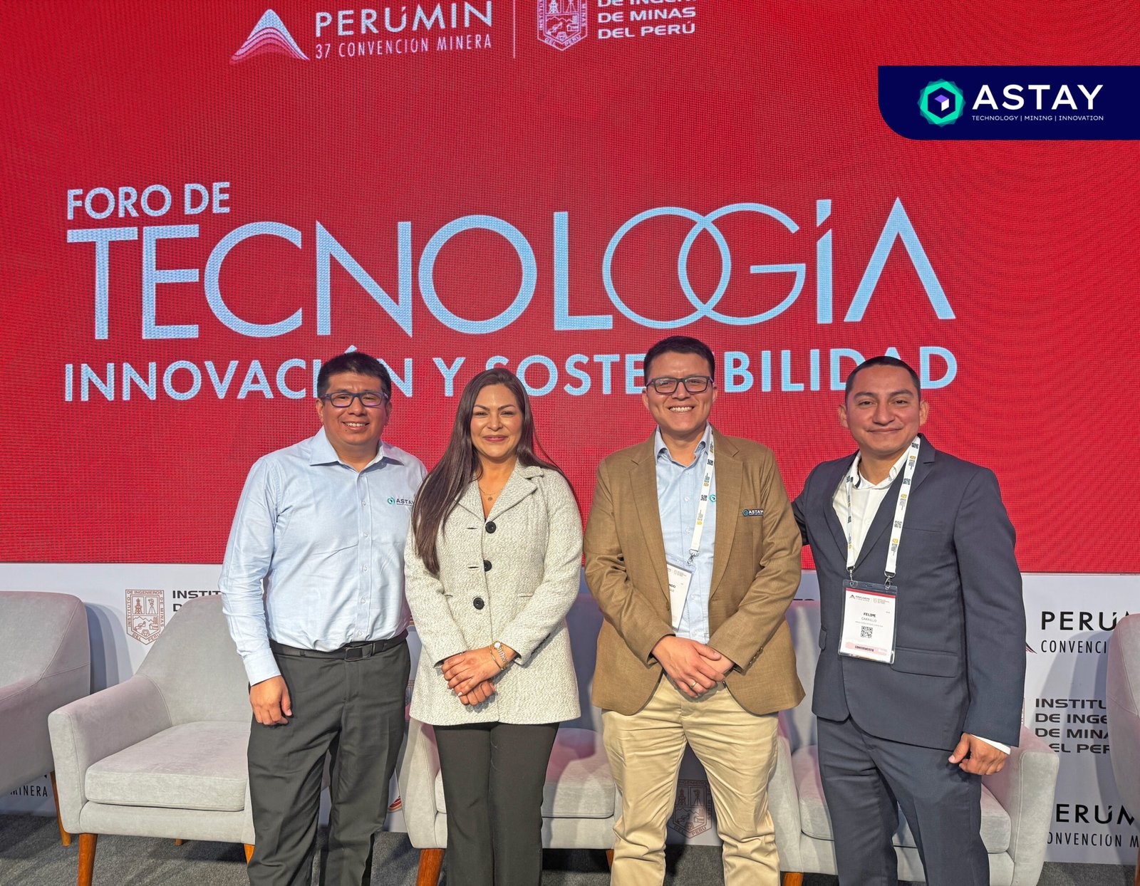 ASTAY en PERUMIN 37 Convención Minera