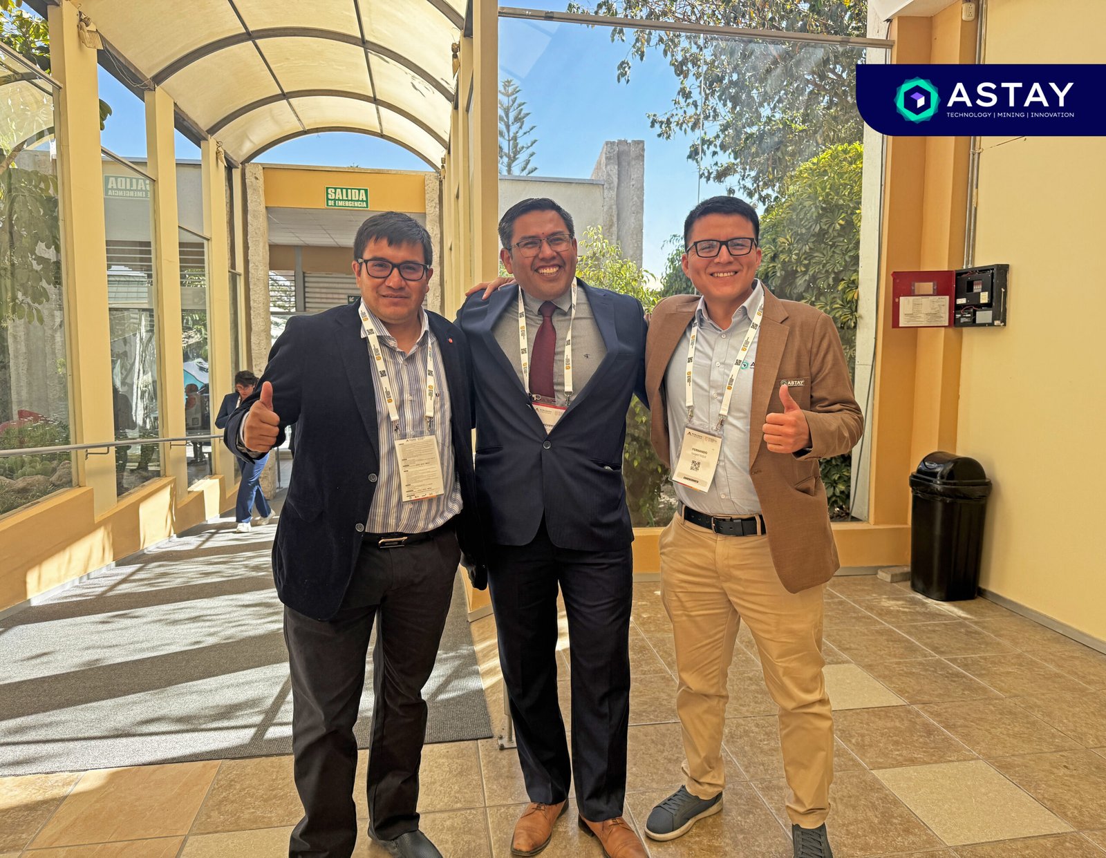 Representantes de ASTAY en PERUMIN 37