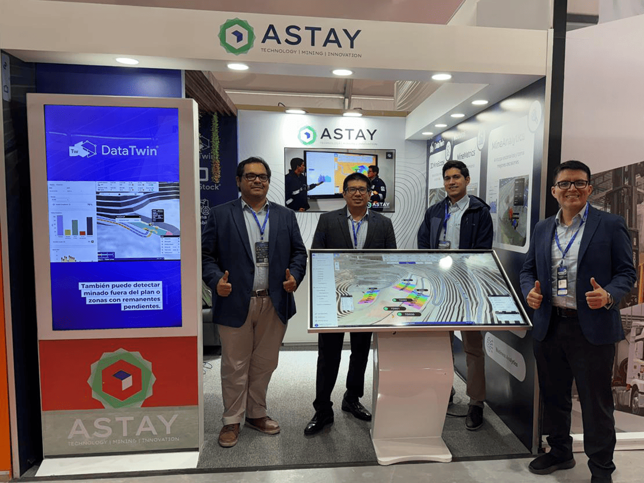 Equipo ASTAY y DataTwin en EXPONOR 2026
