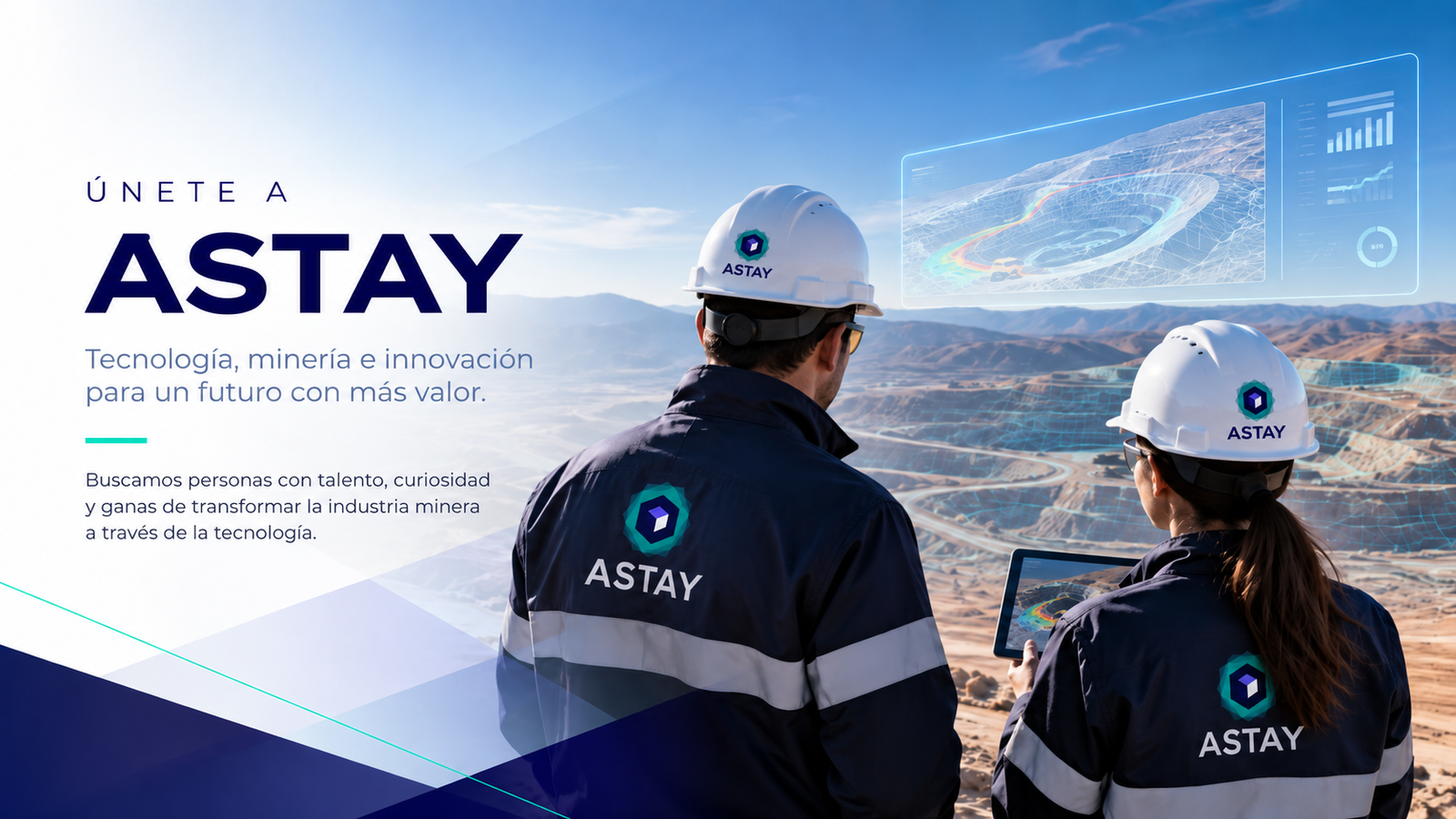 Únete a ASTAY - Innovación minera, tecnología y talento